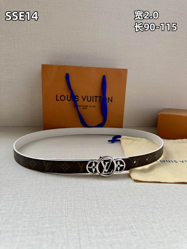 LV belt 20mmX90-115cm 8L25